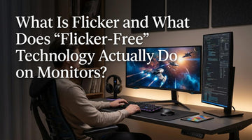What Is Flicker and What Does “Flicker-Free” Technology Actually Do on Monitors?