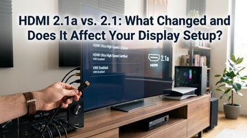 HDMI 2.1a vs. 2.1 What Changed and Does It Affect Your Display Setup