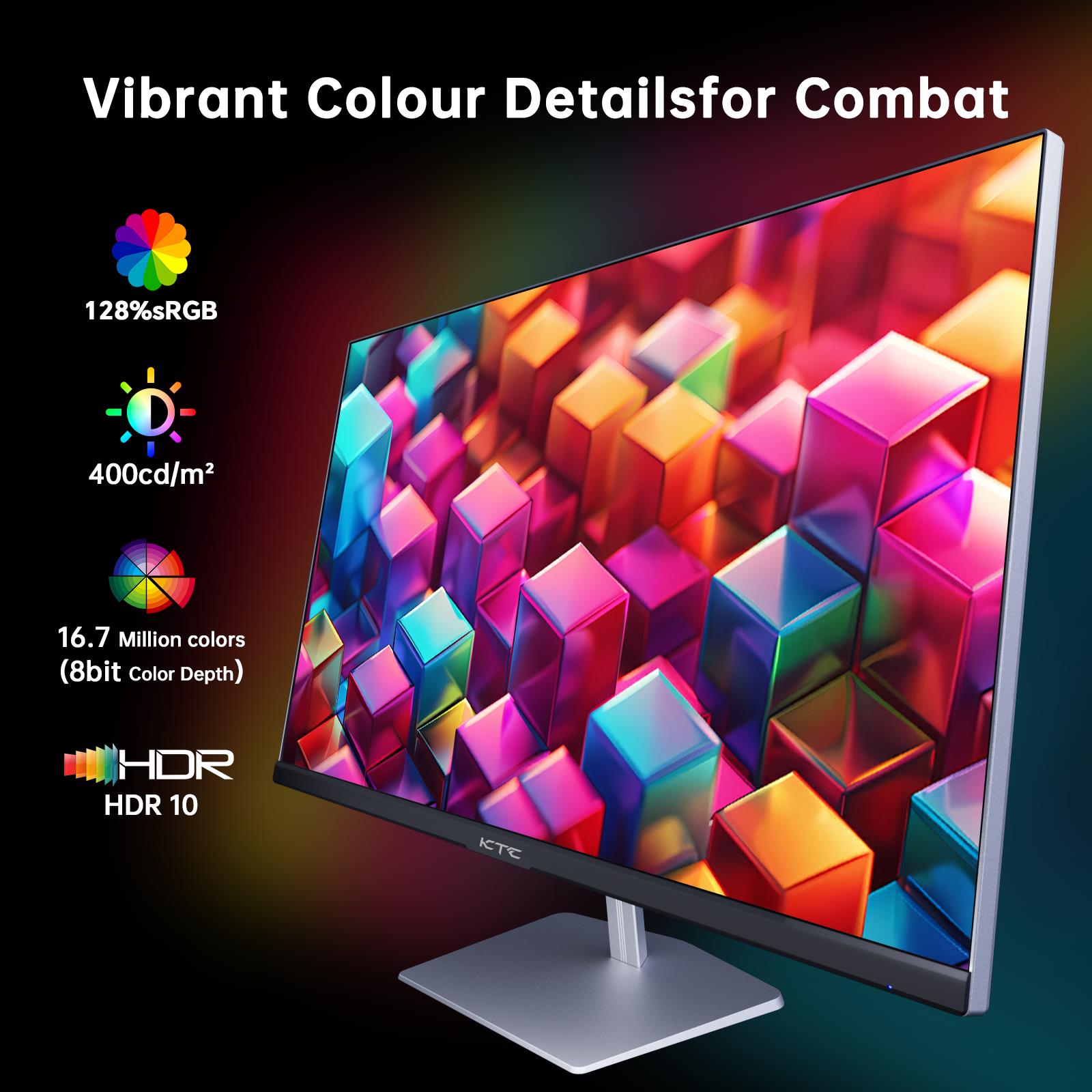 KTC 24.5 inch 360Hz/400Hz OC Fast IPS FHD Gaming Monitor HDR 400 | H25X7