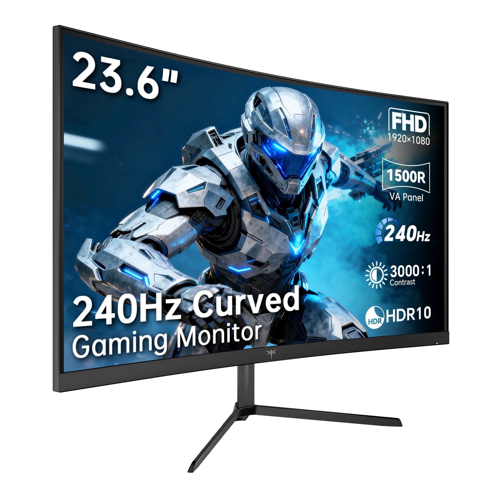 KTC 24" FHD 240Hz 1500R Curved Gaming Monitor | H24S17P