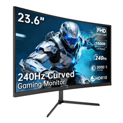 KTC 24" FHD 240Hz 1500R Curved Gaming Monitor | H24S17P
