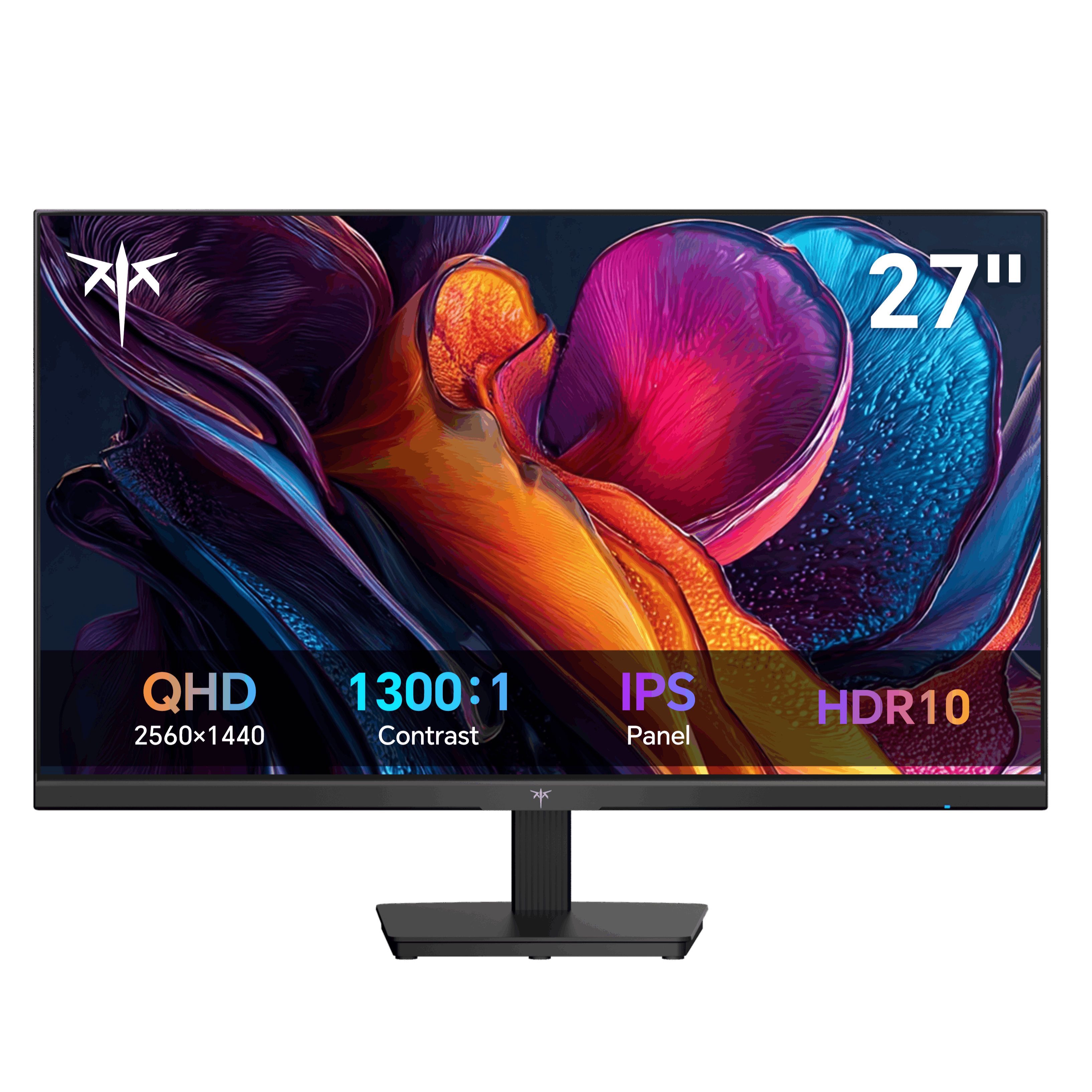 KTC 27-inch QHD office monitor with IPS panel and HDR10 support, ideal for home office use.