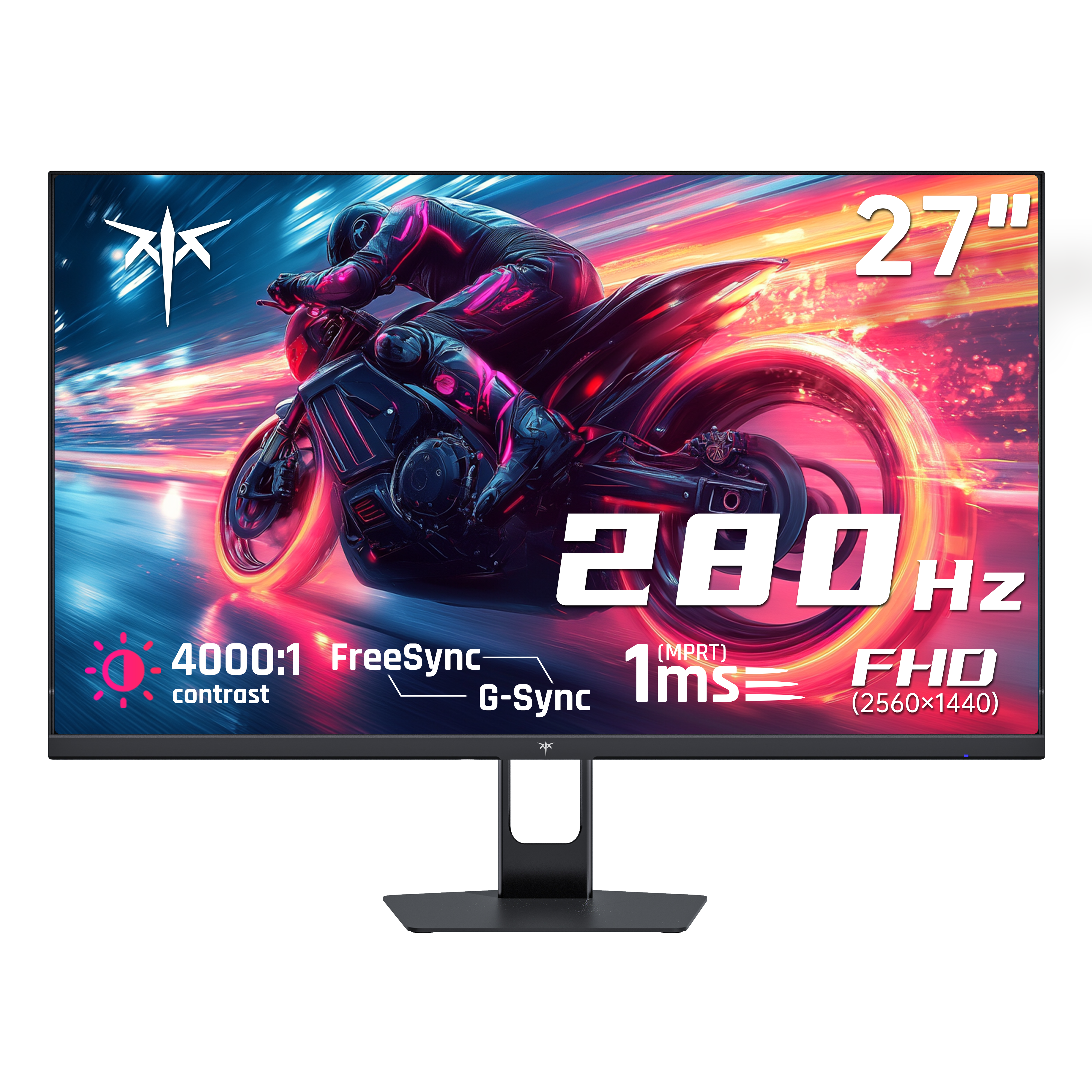 KTC 27-inch 280Hz Gaming Monitor with Fast VA Panel for Esports Players