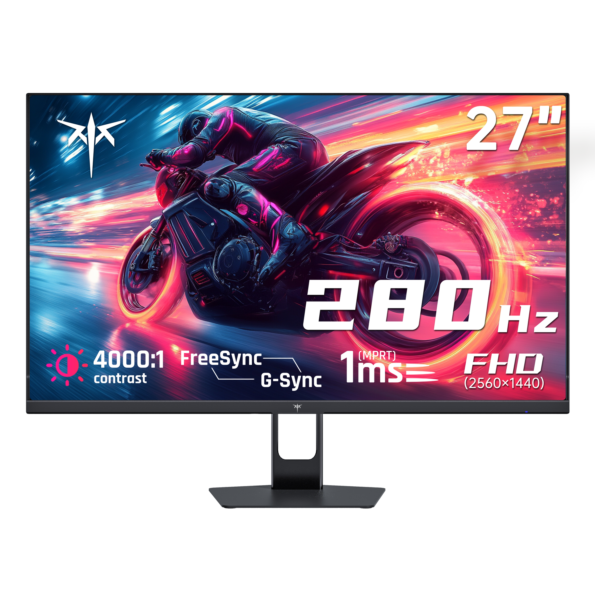 KTC 27-inch 280Hz Gaming Monitor with Fast VA Panel for Esports Players