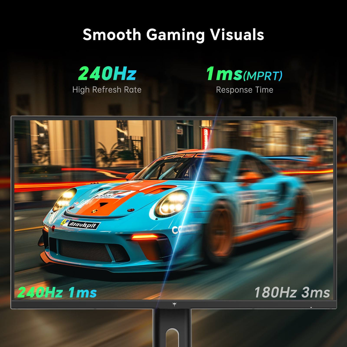 KTC 27" FHD 240Hz Fast IPS Gaming Monitor | H27F7