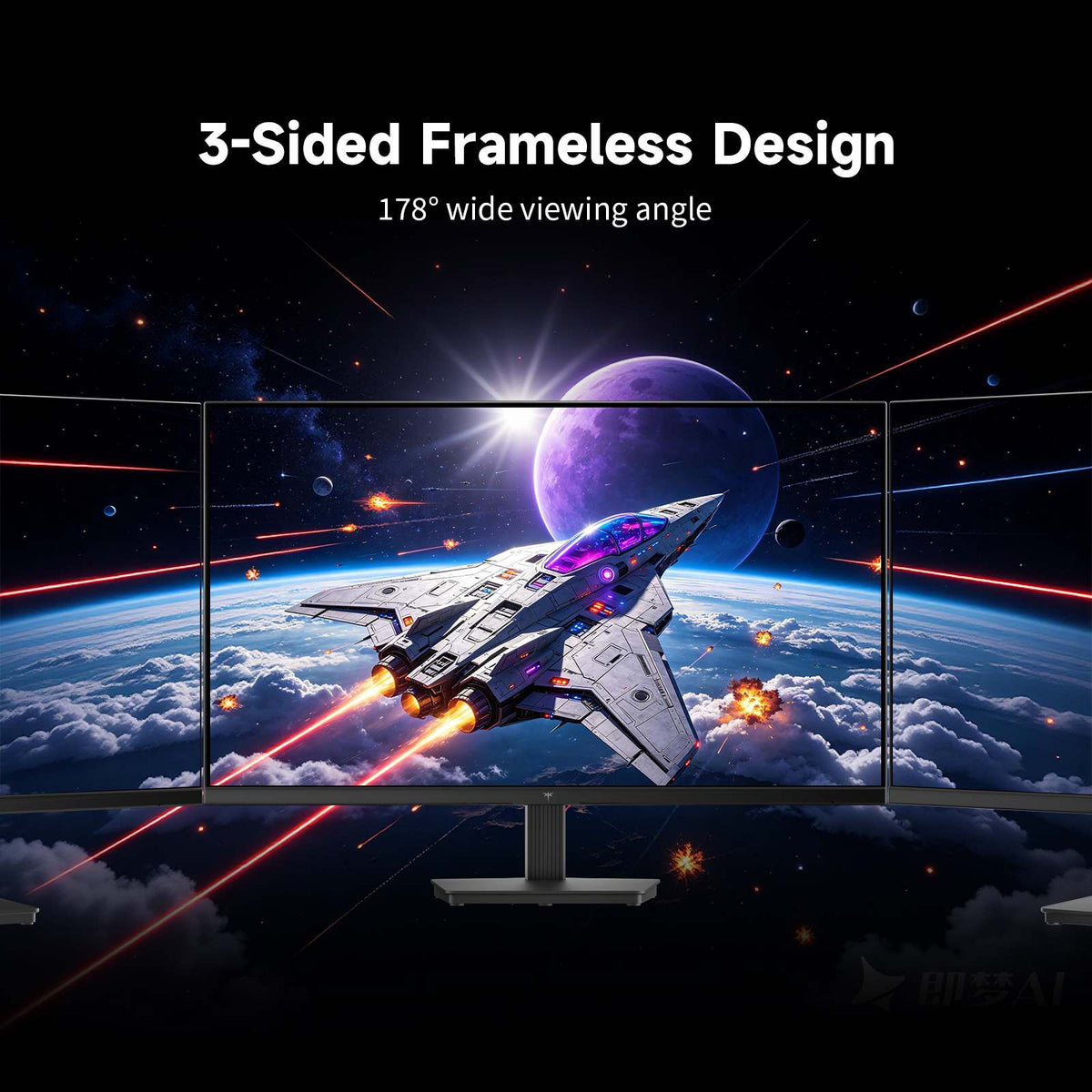 KTC 27" 2K 144Hz HVA High-contrast Gaming Monitor丨H27T27S