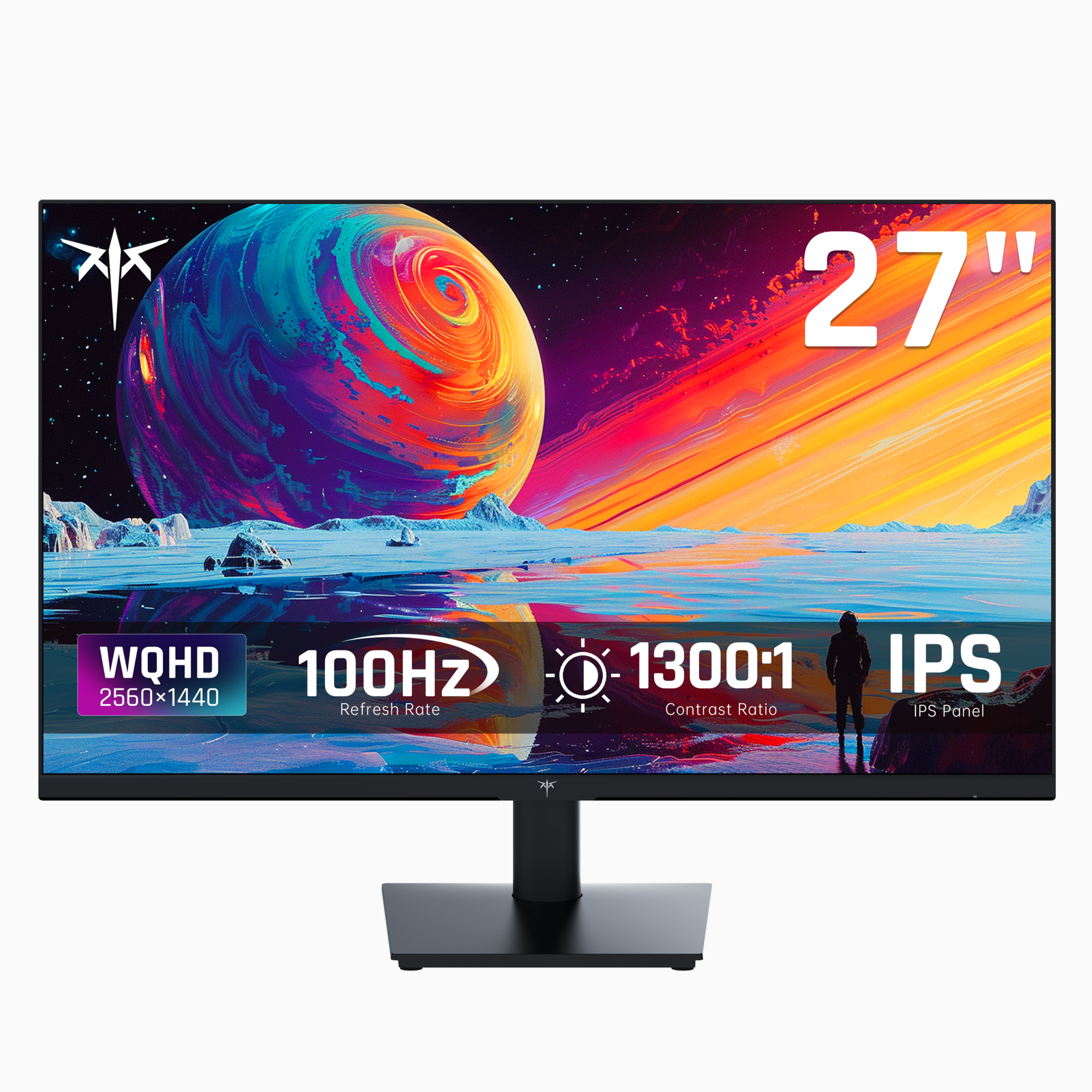 KTC 27 inch 2K IPS Monitor - 100Hz refresh rate, for immersive gaming and sharp work details