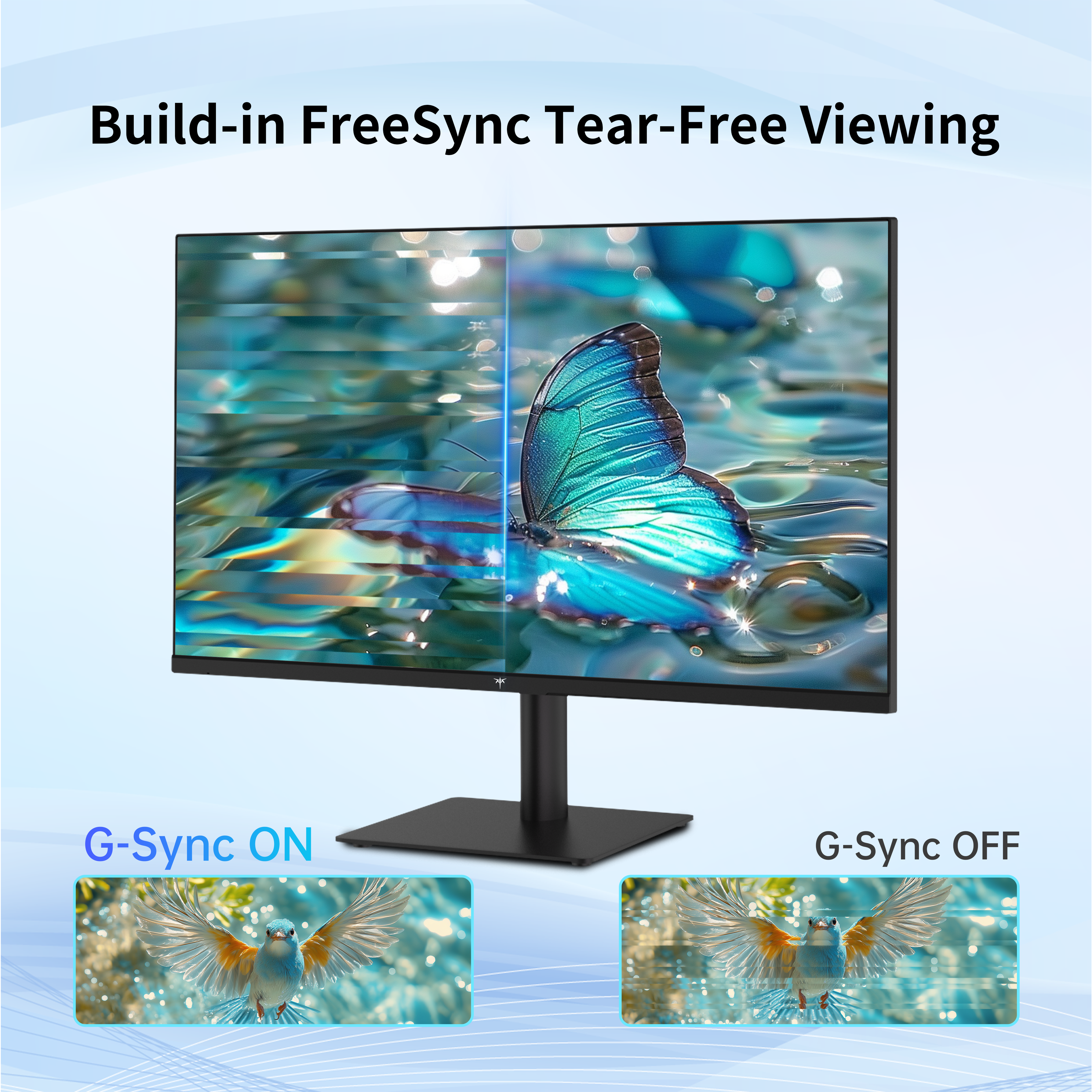 KTC 24" 27" 2K IPS Monitor - 100Hz 123% sRGB for home office