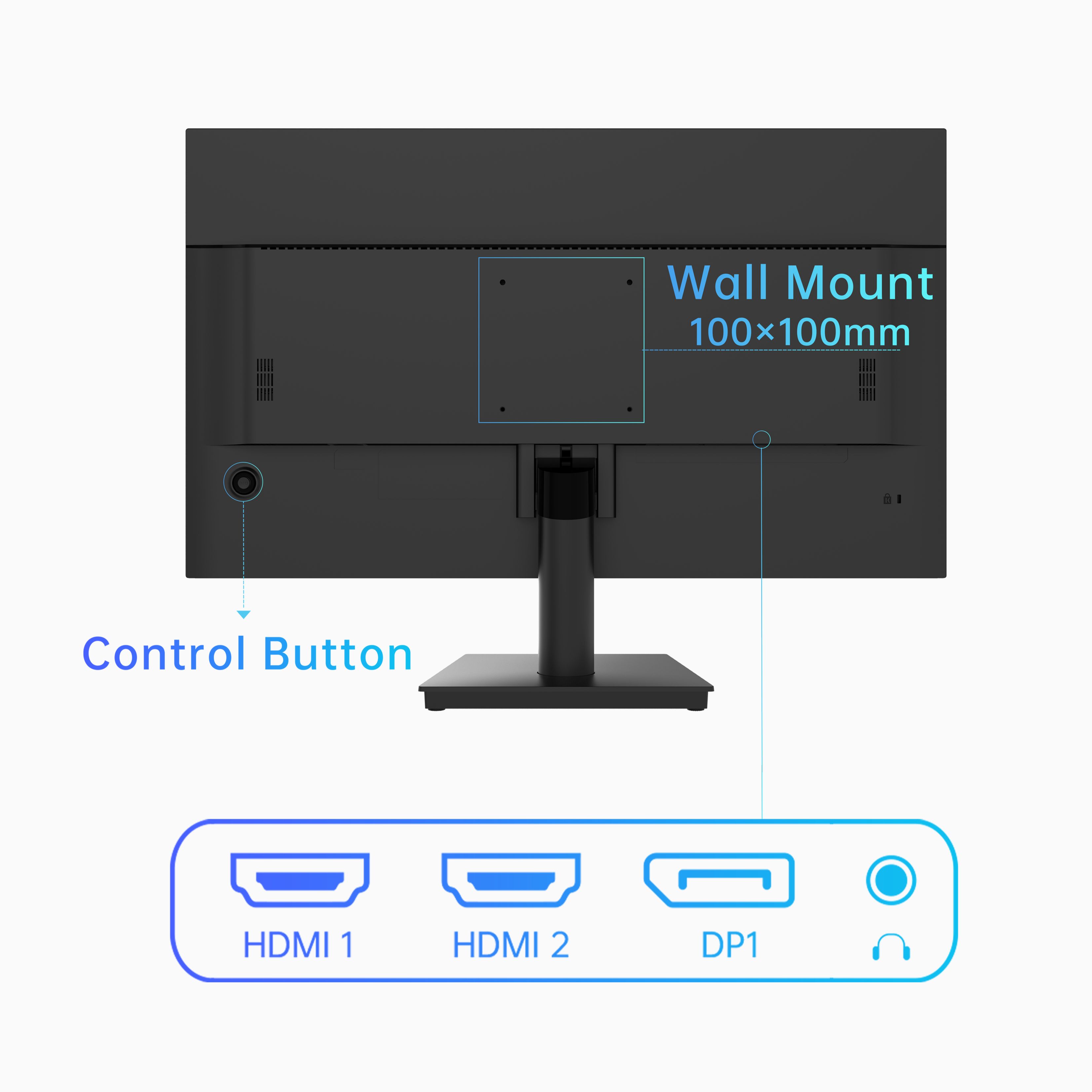 KTC 24" 27" 2K IPS Monitor - 100Hz 123% sRGB for home office