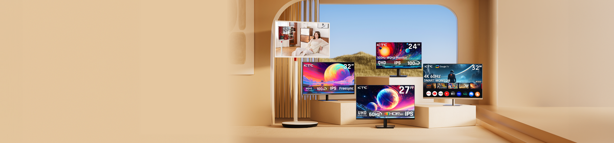 Workspace Monitor Office Monitors for Productivity | 2K, 5K & 120Hz - KTC