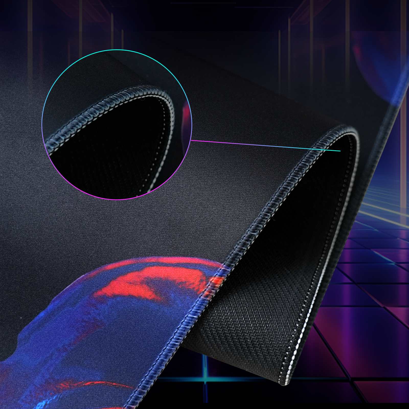 KTC Gaming Mouse Pad with Anti-Slip, Smooth for Pro Gamers